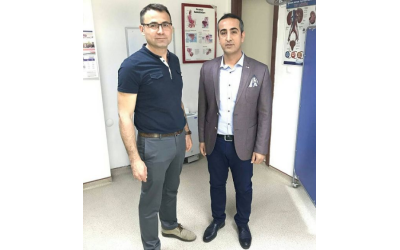 Doç. Dr. Sayın Ahmet Hakan Haliloğlu\'na Ziyaret