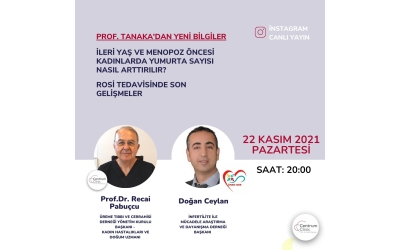 Prof. Dr. Recai Papuçcu ile İnstagram Canlı Yayını