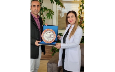 Imad-Der Board of Directors Prof. Dr. Özlem Evliyaoğlu visited 