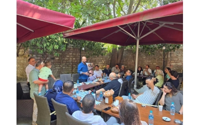 Imad-der Association Members Met at the Breakfast Program in Istanbul