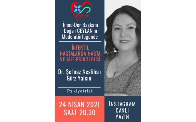Dr. Şehnaz Neslihan GÜRZ YALÇIN ile İnstagram Canlı Yayın Programı