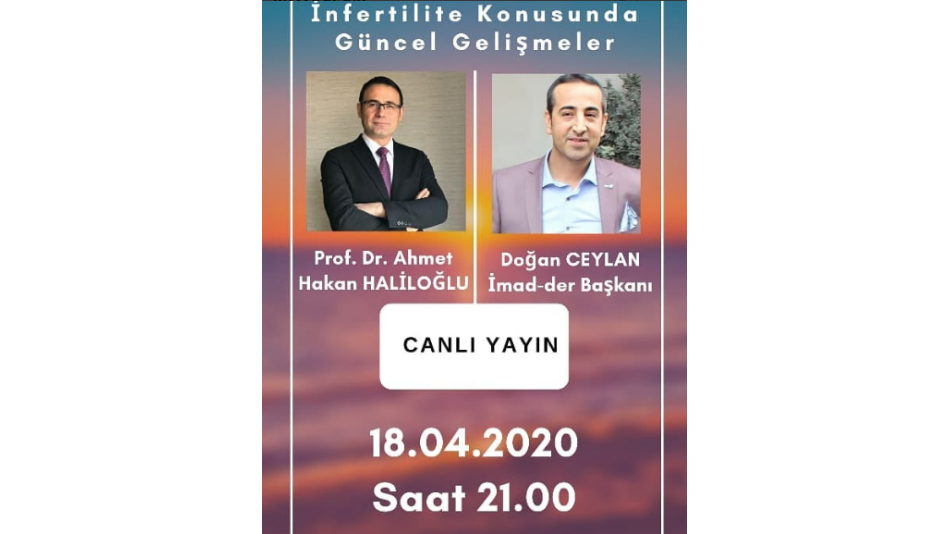 Prof. Dr. Ahmet Hakan HALİLOĞLU ile İnstagram Canlı Yayın Programı