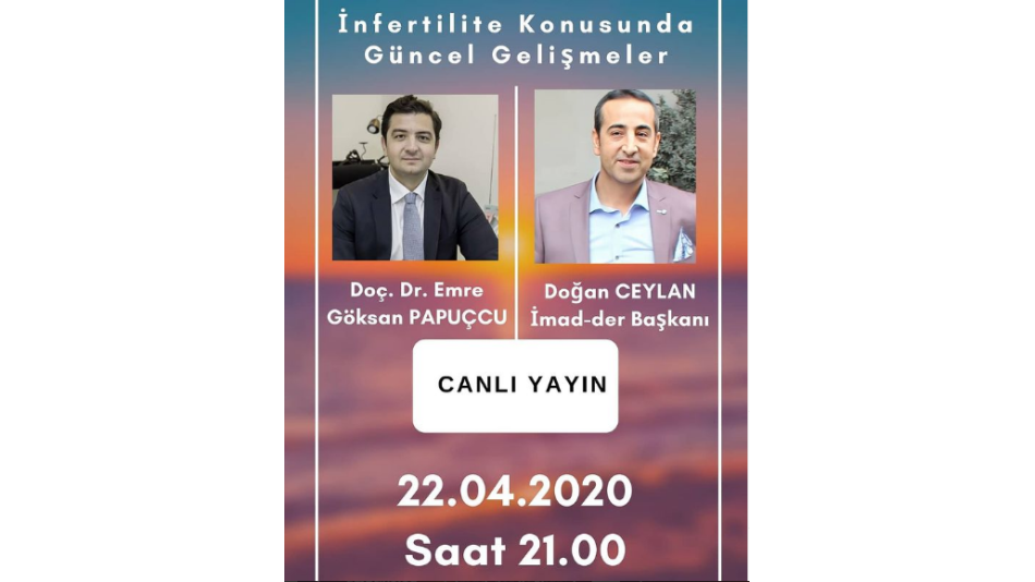 Doç. Dr. Emre Göksan PAPUÇCU ile İnstagram Canlı Yayın Programı