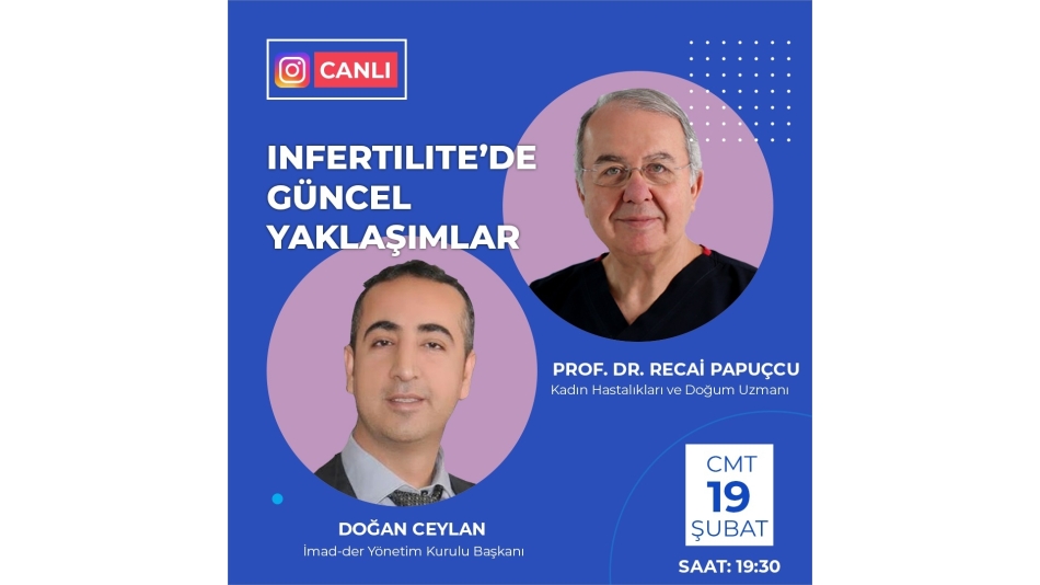 Instagram Live Broadcast Program with Prof. Dr. Recai Papuçcu