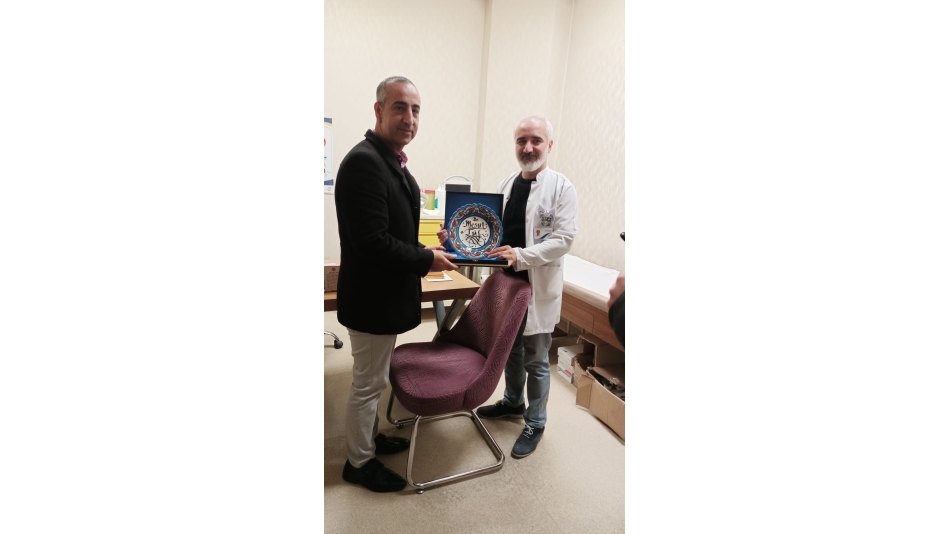 İmad-Der Board of Directors visited Op. Dr. Mesut Tül