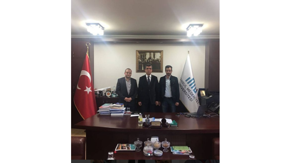 İstanbul Medeniyet Üniversitesi Rektörü Prof. Dr. Muhammet İhsan Karaman'a Ziyaret