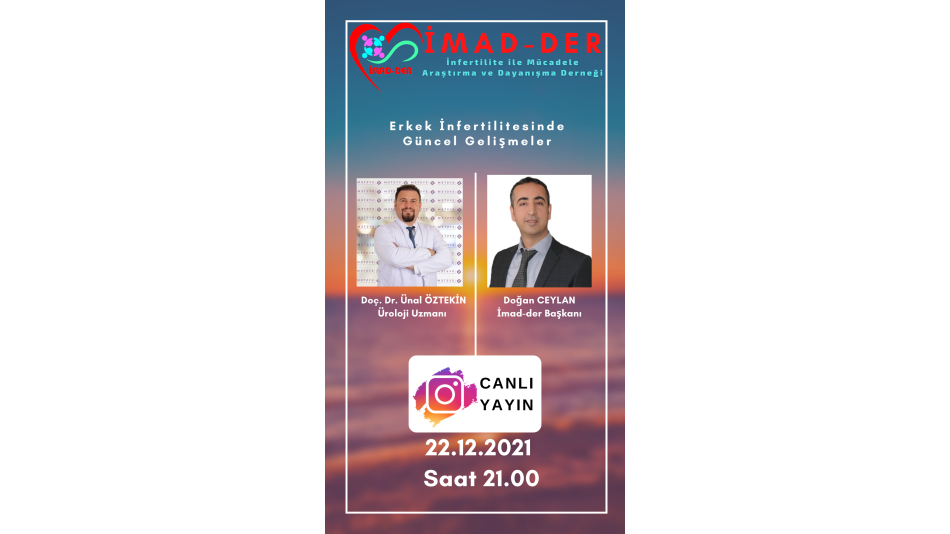 Instagram Live Broadcast Program with Assoc. Dr. Ünal ÖZTEKİN