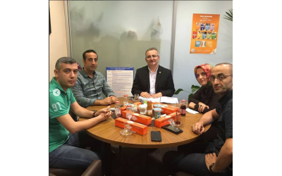 AK Parti İstanbul İl Sağlık Komisyonu Başkanı Ali Murat Duman'a Ziyaret